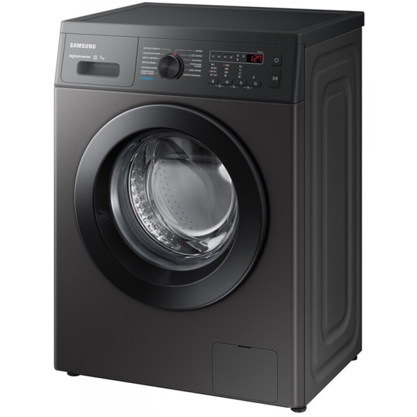 სარეცხი მანქანა Samsung WW70A4S20CX/LP, 7Kg, A+++, 1200Rpm, 75Db, Washing Machine, Black