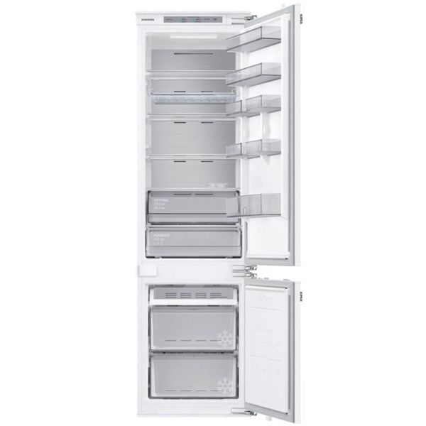 ჩასაშენებელი მაცივარი Samsung BRB307154WW/WT, A+, 313L, 35Db, Built-in Refrigerator, White