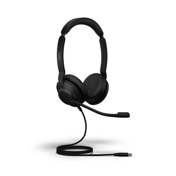 ყურსასმენი Jabra 23089-999-879 Evolve2 30 MS Stereo Headset, Wired, USB-C, Black