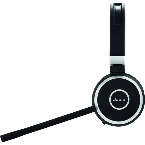 ყურსასმენი Jabra 6599-829-409 Evolve 65 UC Stereo Headset, Wireless, USB-A, BT, Black