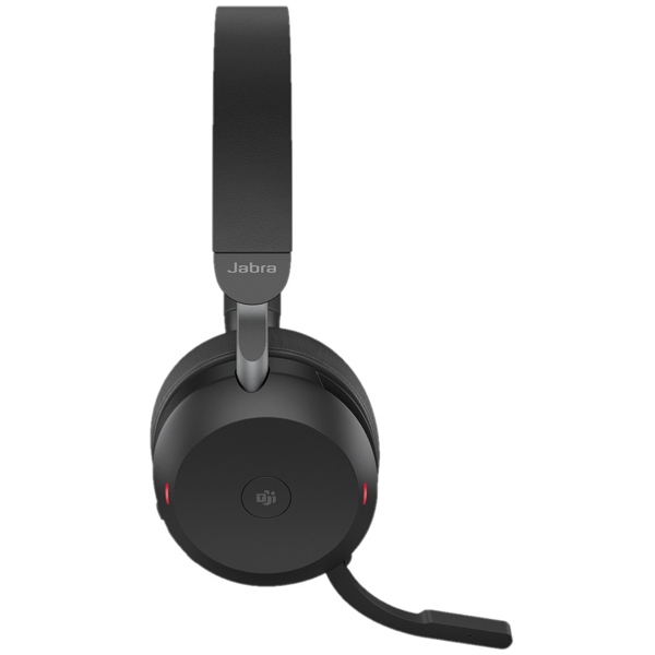 ყურსასმენი Jabra Evolve2 75 MS Stereo Headset, Wireless, USB-A, BT, Black