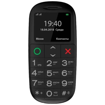 მობილური ტელეფონი Vertex C312 Dual SIM Black