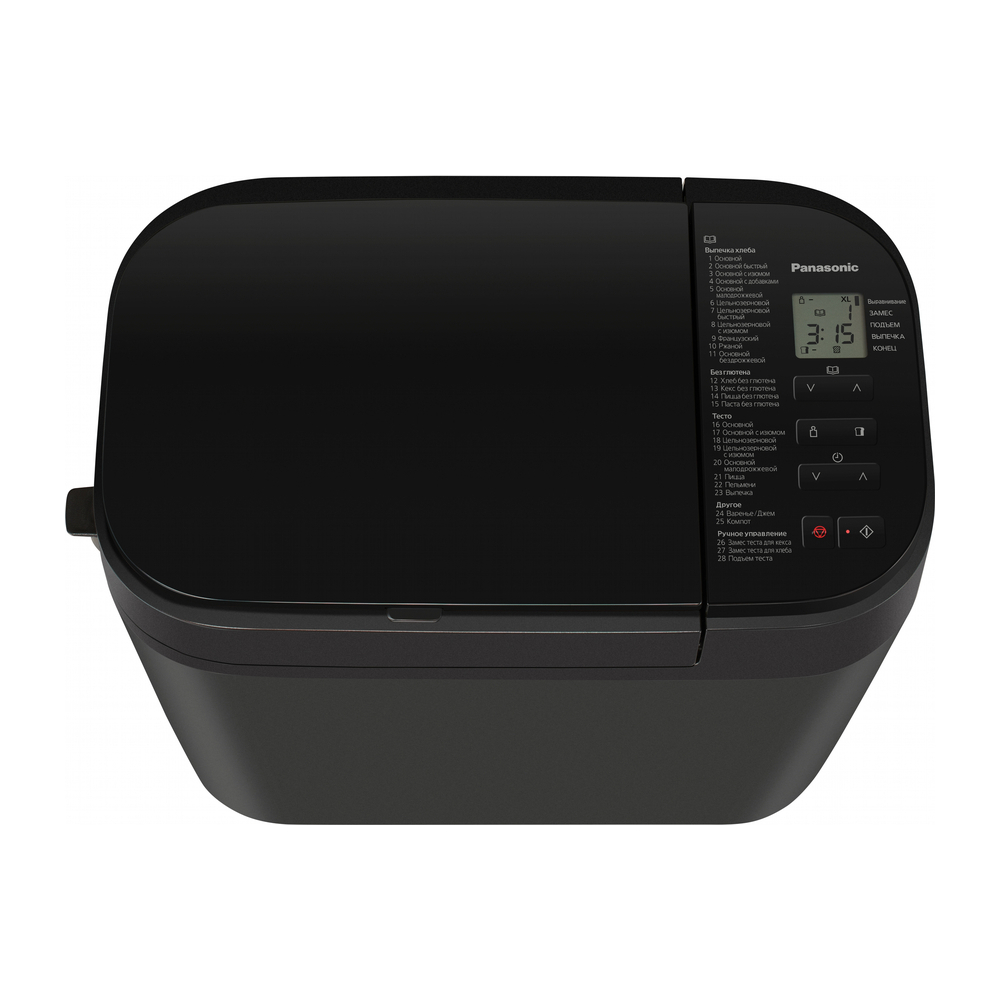 პურის საცხობი Panasonic SD-R2530KTS, 550W, Bread Maker, Black