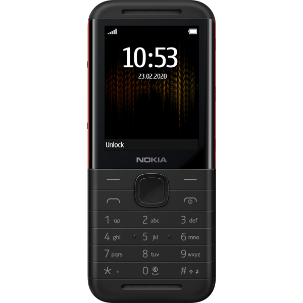 მობილური ტელეფონი Nokia 5310, 16MB, Dual SIM Black/Red