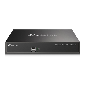 TP-Link VIGI NVR1008H, 8 Channel Network Video Recorder, Black