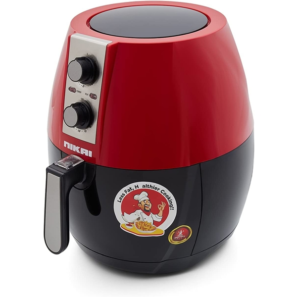 ფრის აპარატი Nikai NAF777A 1800W, 7L, Fries machine Black/Red