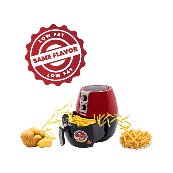 ფრის აპარატი Nikai NAF777A 1800W, 7L, Fries machine Black/Red