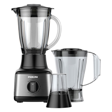 ბლენდერი Nikai NB3900CEB 500W, 1,5L, Blender, Black