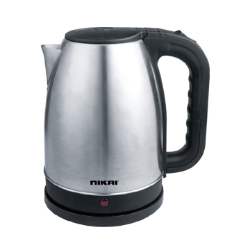 ელექტრო ჩაიდანი Nikai NK420A, 2200W, 1.8L, Electric Kettle, Black/Silver