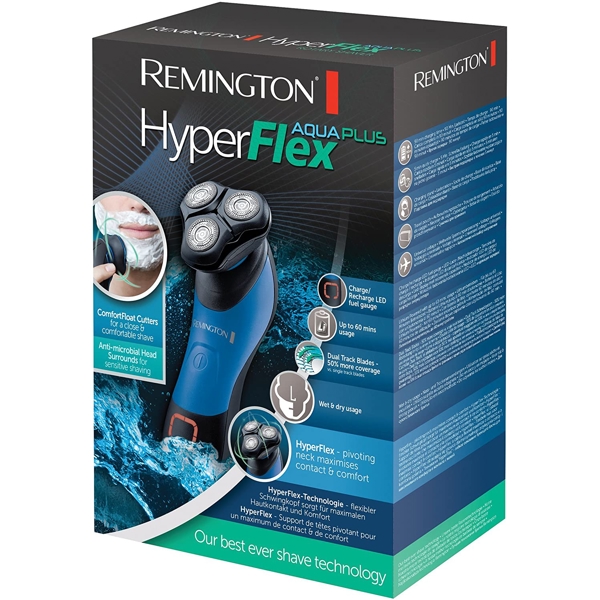 წვერსაპარსი Remington XR1450, Electric Shaver, Blue/Black