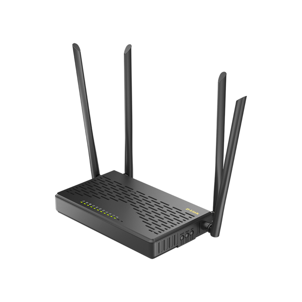 როუტერი D-Link DIR-825/GF, 1200Mbps, Wireless Router, Black