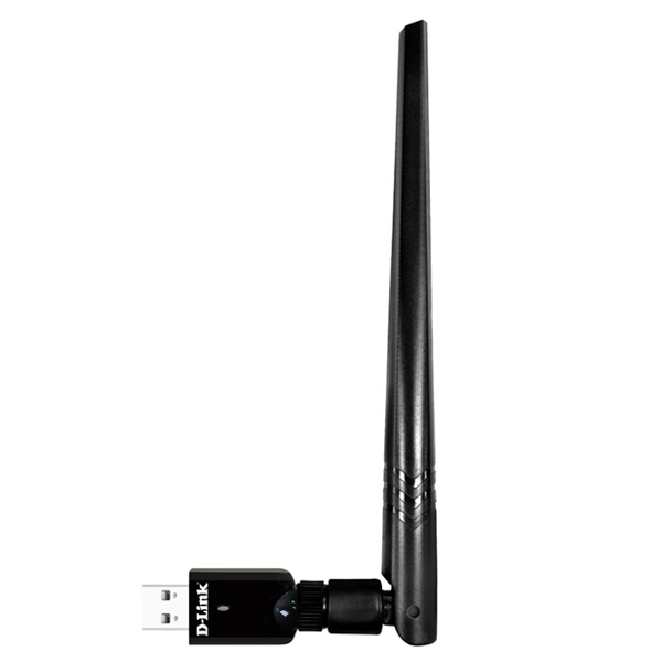 Wi-Fi ადაპტერი D-Link DWA-185, AC1200 Wireless Dual Band USB 3.0 Adapter, Black