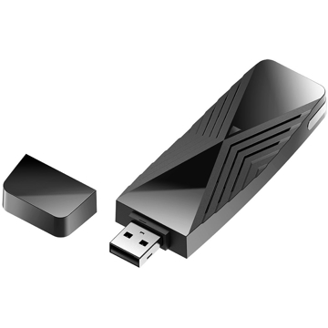 Wi-Fi ადაპტერი D-Link DWA-X1850, WiFi 6 Dual Band USB 3.0 Adapter, Black