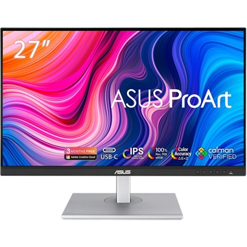 მონიტორი Asus 90LM06Q0-B01370, 27" ProArt Display PA278CV Professional Monitor, WQHD, LED, IPS, HDMI, DP, USB, Silver