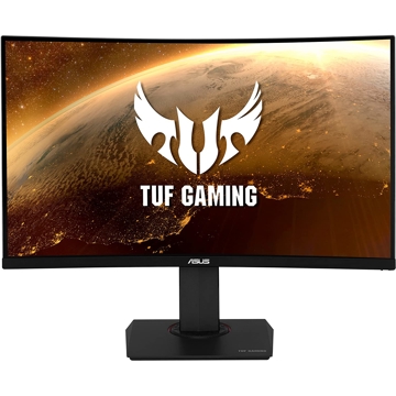 მონიტორი Asus 90LM04I0-B03170, 31,5" TUF VG32VQR Curved HDR Gaming Monitor, WQHD, LED, VA, HDMI, DP, Black