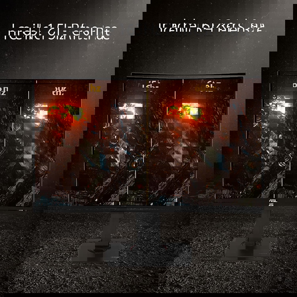 Asus 90LM04I0-B03170, 31,5" TUF VG32VQR Curved HDR Gaming Monitor, WQHD, LED, VA, HDMI, DP, Black