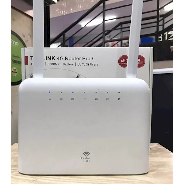 4G როუტერი TopLink HW715s, 150Mbps, 4G Router Pro 3, LTE White