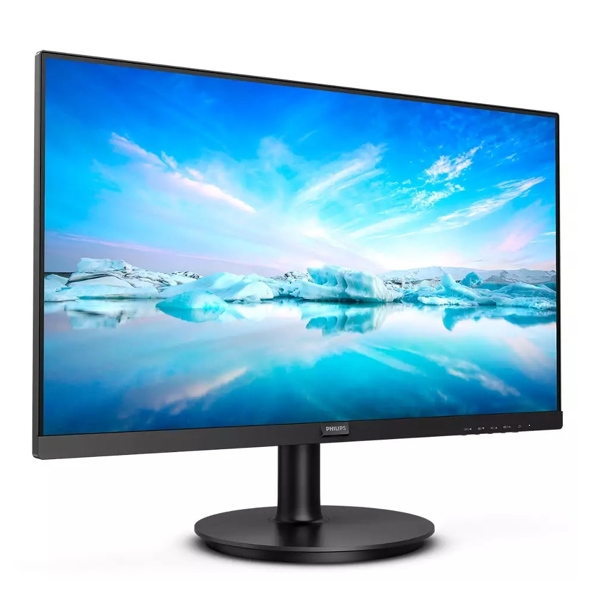 მონიტორი Philips 241V8LA/01, 23,8", Monitor, LCD, VA, VGA, HDMI, Black