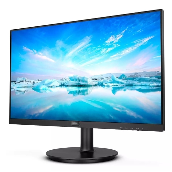მონიტორი Philips 241V8LA/01, 23,8", Monitor, LCD, VA, VGA, HDMI, Black