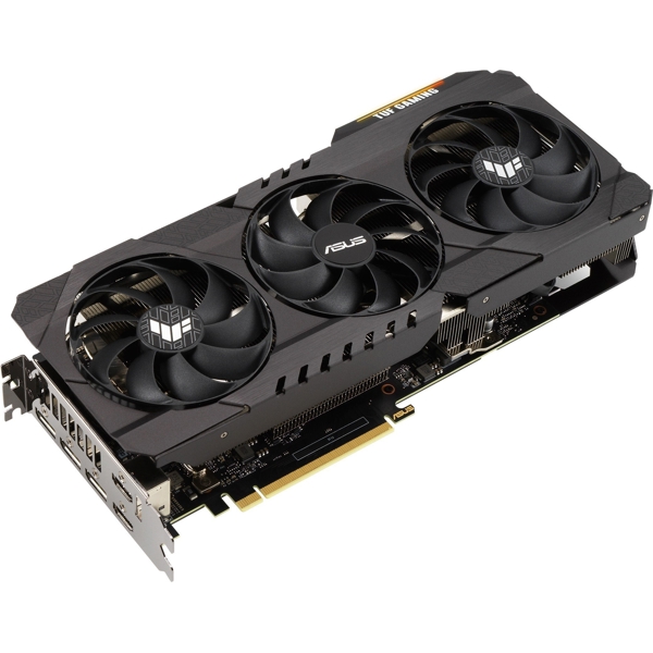 ვიდეო დაფა Asus GeForce Gaming TUF RTX3070 TI, 8GB, 256bit, HDMI, DP, Black