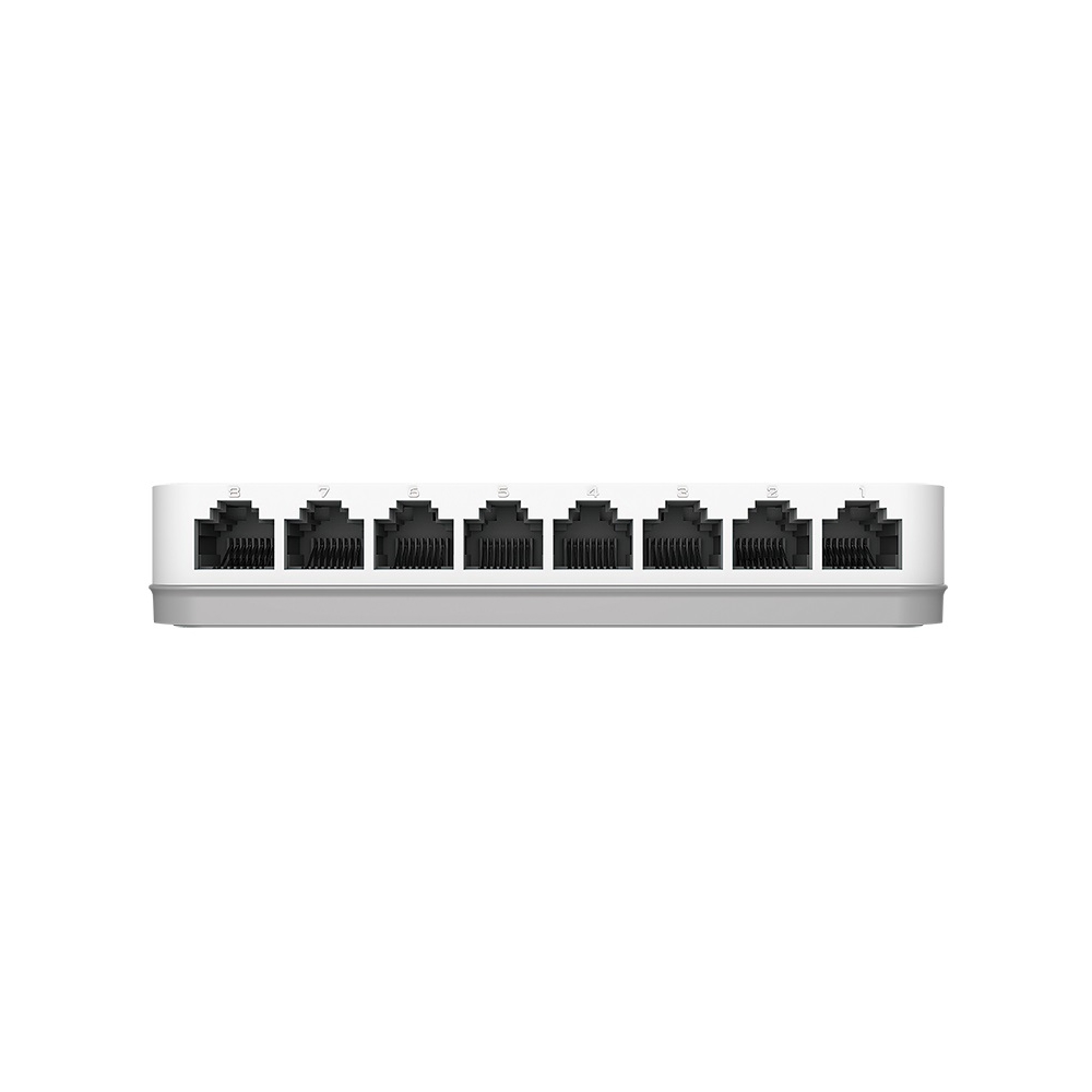 სვიჩი D-Link DGS-1008A, Unmanaged Switch, 8 Port 10/100/1000Base-T, White