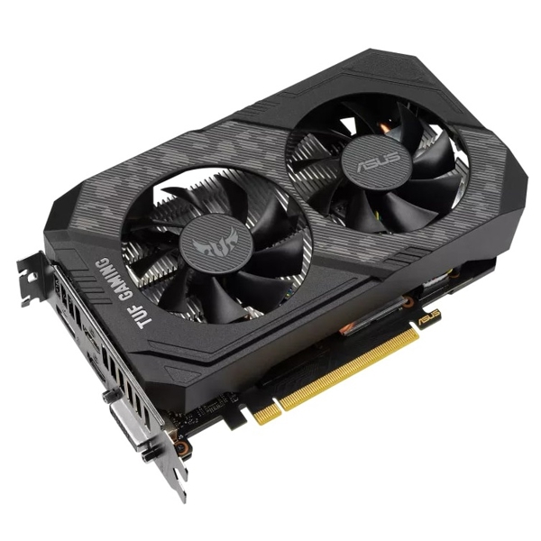 ვიდეო დაფა Asus GeForce Gaming TUF GTX1660 TI, 6GB, 192bit, HDMI, DP, DVI-D, Black