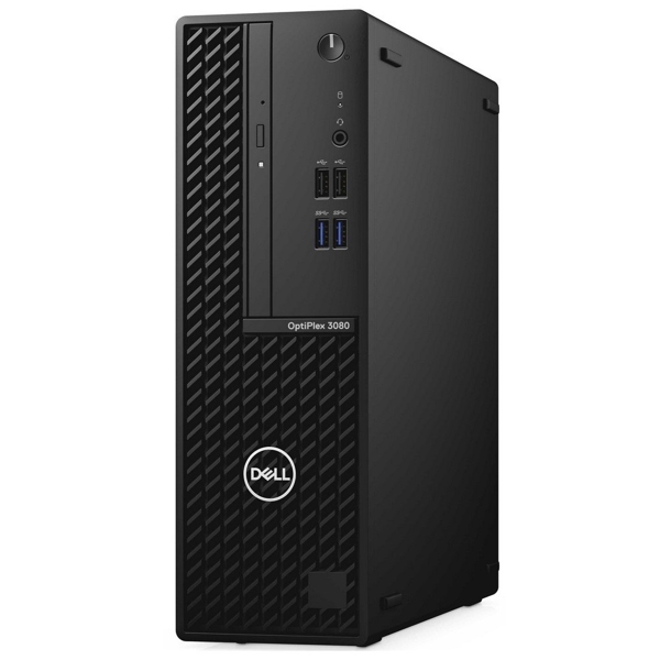 პერსონალური კომპიუტერი Dell OptiPlex 3080 SFF, Intel i3-10105, 8GB, 256GB SSD, Black