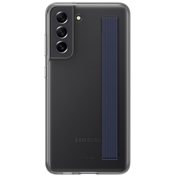 მობილურის ქეისი Samsung EF-XG990CBEGRU Galaxy S21 FE Slim Strap Cover Black