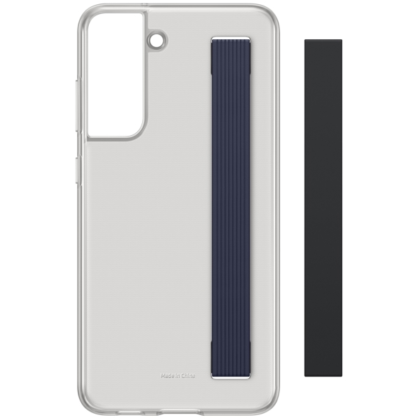 მობილურის ქეისი Samsung EF-XG990CBEGRU Galaxy S21 FE Slim Strap Cover Black