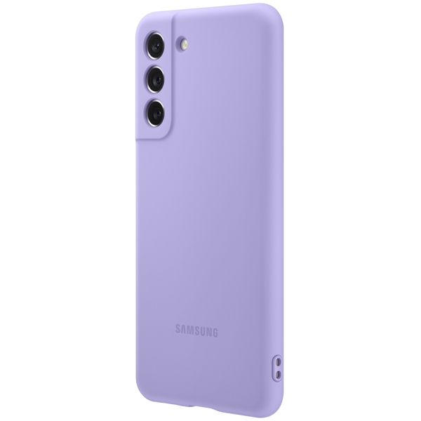 მობილურის ქეისი Samsung EF-PG990TVEGRU Galaxy S21 FE Silicone Cover Violet