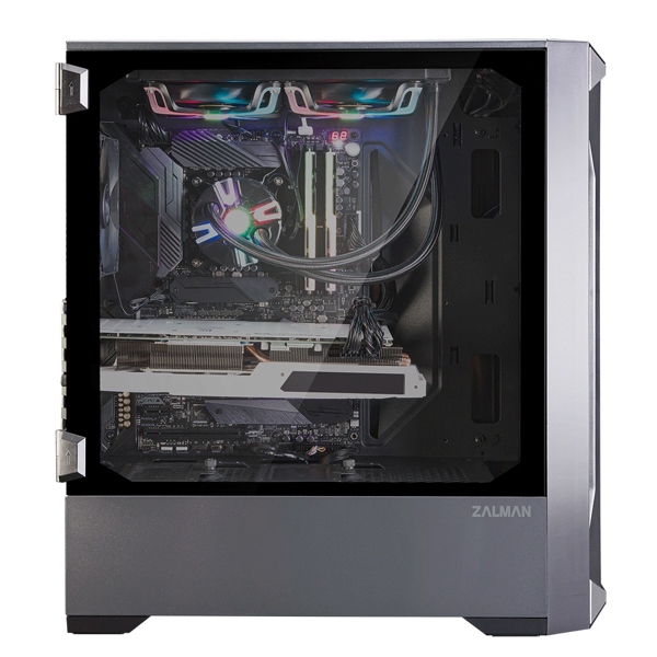 ქეისი Zalman Z8MS, Computer Case, Large MidT, E-ATX, ATX, Mini-ITX, Micro-ATX, 1 x USB 2.0, 2 x USB 3.0, Black