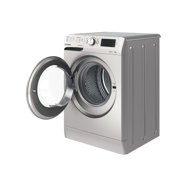 სარეცხი მანქანა IndesiT OMTWE 71252 S EU, 7Kg, A+++, 1200Rpm, 76Db, Washing Machine, Silver