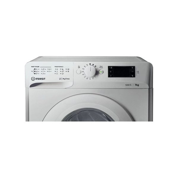 სარეცხი მანქანა IndesiT OMTWE 71252 S EU, 7Kg, A+++, 1200Rpm, 76Db, Washing Machine, Silver