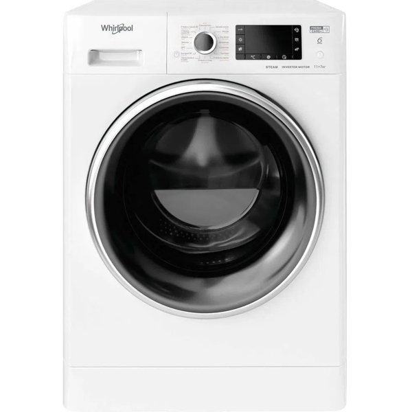 სარეცხი მანქანა Whirlpool FWDD 1171582 WBCV RU, 11Kg, 1551Rpm, Washing Machine, White