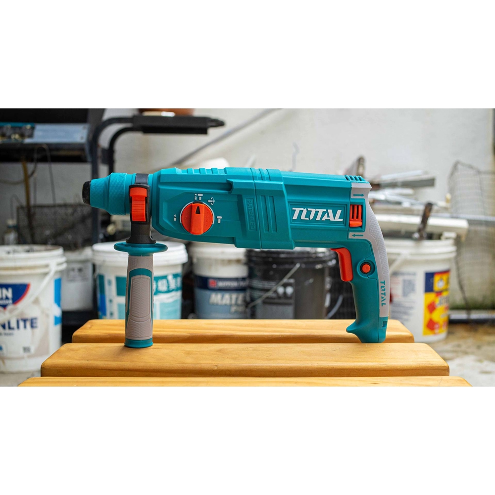 პერფორატორი Total TH308268, 800W, 1100Rpm, 2.5J, Blue