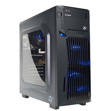 ქეისი Zalman Z1NEO, Computer Case, MidT, ATX, Mini-ITX, Micro-ATX, 2 x USB 2.0, 1 x USB 3.0, Black