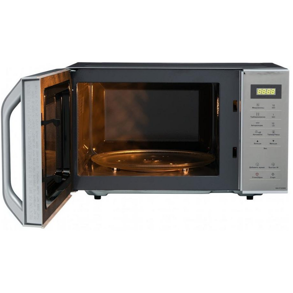 მიკროტალღური ღუმელი Panasonic NN-ST32MMZPE, 800W, 25L, Microwave Oven, Silver