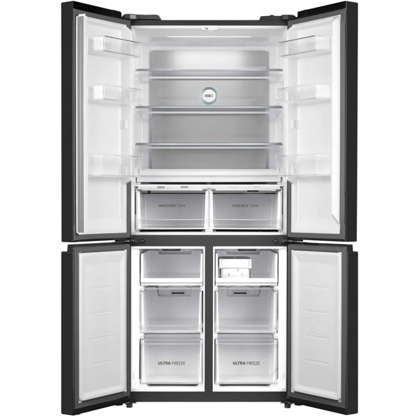 მაცივარი Toshiba GR-RF610WE-PGS(22) 457L, A+, No Frost, Refrigerator, Black