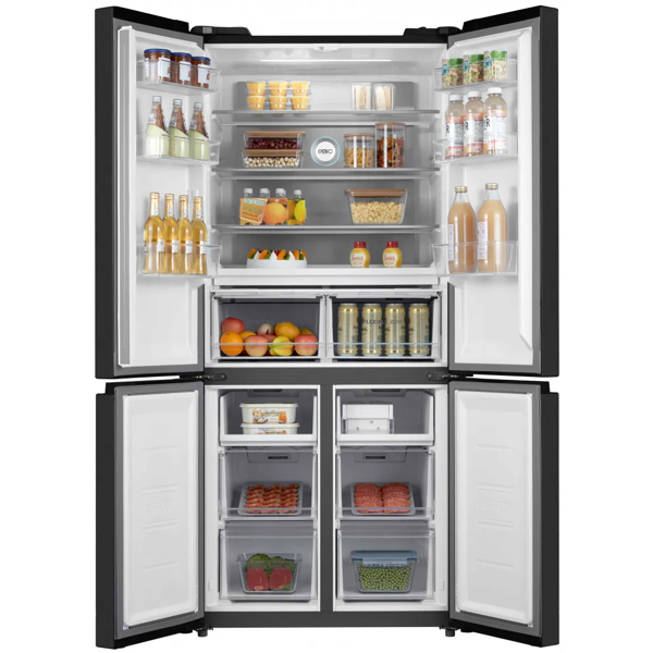 მაცივარი Toshiba GR-RF610WE-PGS(22) 457L, A+, No Frost, Refrigerator, Black