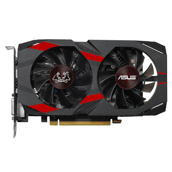 ვიდეო დაფა Asus GeForce Cerberus GTX1050 TI, 4GB, 128bit, HDMI, DP, DVI-D, Black