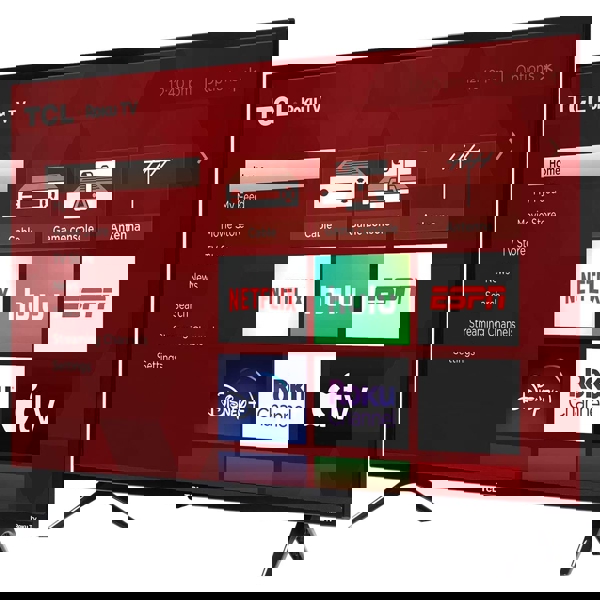 ტელევიზორი TCL 32S5200/MT21XS6-RU, 32", HDR, Smart TV, HDMI, USB, RJ-45, CI, Wifi, Black