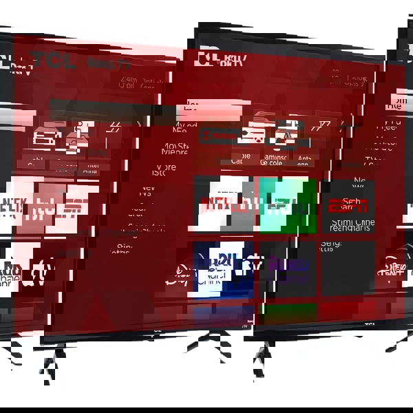 ტელევიზორი TCL 32S5200/MT21XS6-RU, 32", HDR, Smart TV, HDMI, USB, RJ-45, CI, Wifi, Black