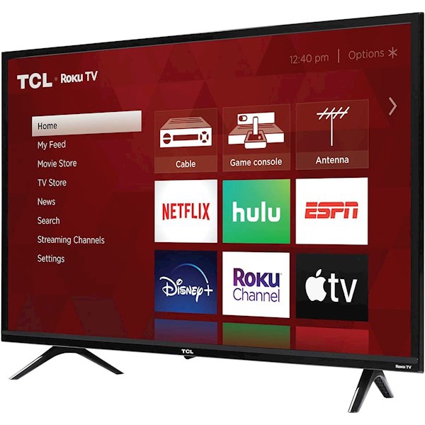 ტელევიზორი TCL 75C725/R51MHS1-RU, 75", UHD, Smart TV, HDMI, USB, RJ-45, CI, Wifi, Black/Silver