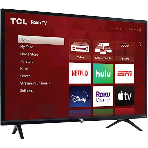 ტელევიზორი TCL 75C725/R51MHS1-RU, 75", UHD, Smart TV, HDMI, USB, RJ-45, CI, Wifi, Black/Silver