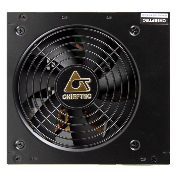 კვების ბლოკი Chieftec TPS-600S-BULK, 600W, 80 Plus, Power Supply, Black