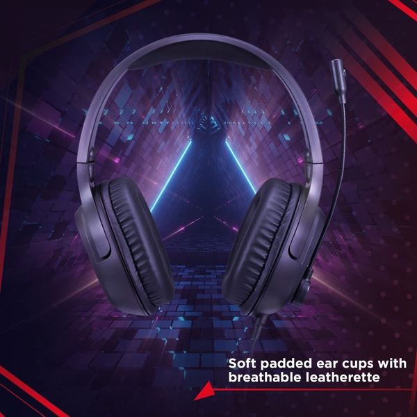 ყურსასმენი Lenovo GXD1C67963 IdeaPad Gaming H100 Headset, Wired, 3.5 mm, Black