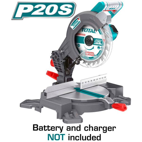 Total TMS2001, 20V, 3000Rpm, 210mm, Gray/Blue