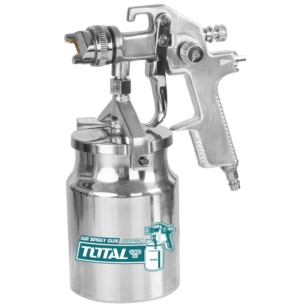 Total TAT11004, HVLP Spray Gun, Silver