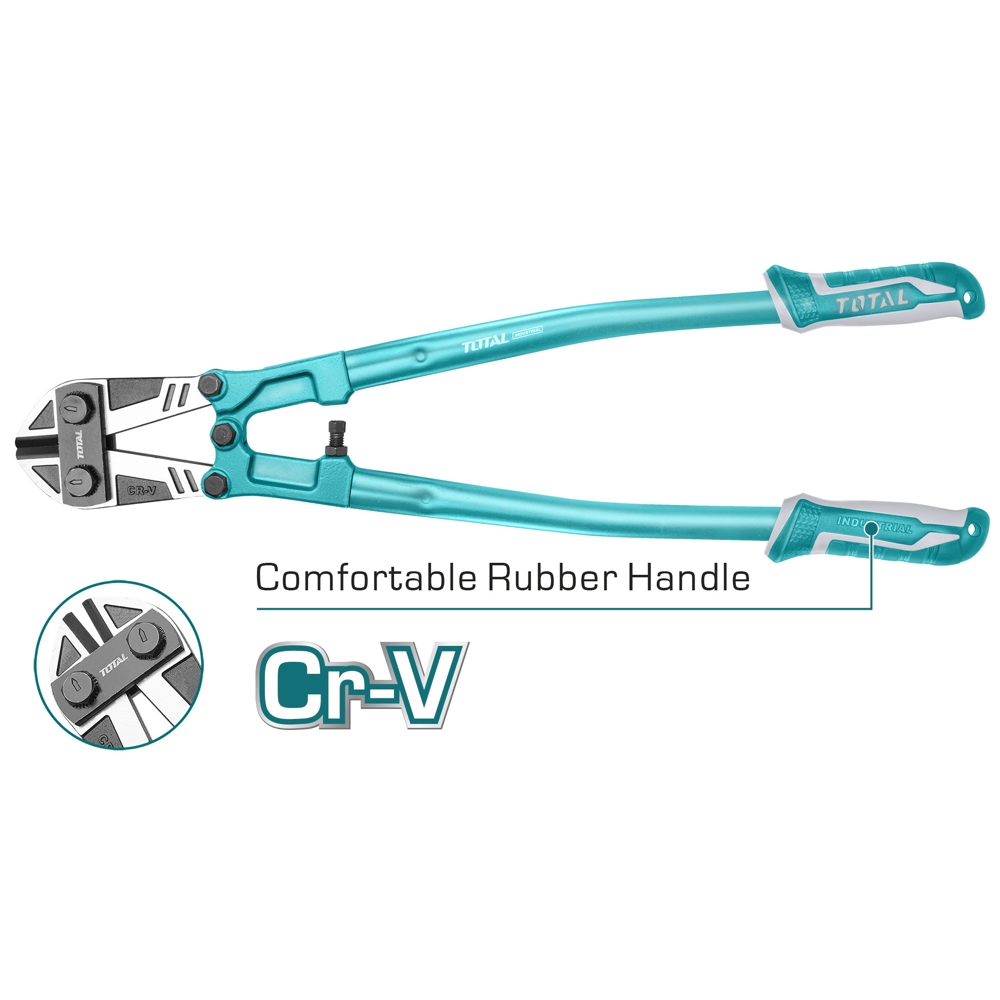 ჭანჭიკის საჭრელი მაკრატელი Total THT113306, 13mm, Blue