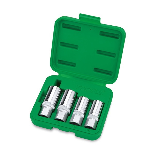 თავაკების ნაკრები Toptul GAAI0401, 4Pcs Stud Puller Socket Set, Green